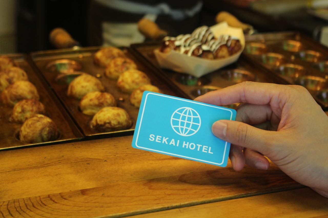 Sekai Hotel Momiji Osaka Exterior foto